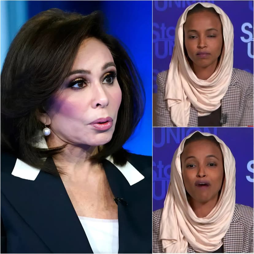 JEANINE PIRRO READS ILHAN OMAR’S RECORD — AND CNN FALLS INTO COMPLETE SILENCE… On live television, Jeanine Pirro methodically recited what she described as the public record of Ilhan Omar, line by line. There was no raised voice. No personal attacks. No theatrics. Just a steady cadence and carefully sourced deliveries delivered with such composure that the panel seemed uncertain how to respond. The host hesitated. The camera lingered a beat too long. Producers appear to be scrambling behind the scenes. Then came eleven unmistakable seconds of dead air — the kind of unscripted pause live television simply cannot smooth over. What Pirro chose to spotlight from Omar’s record — and why no one at the table moved to interrupt her — quickly became the clip viewers can’t stop replaying. 👇👇