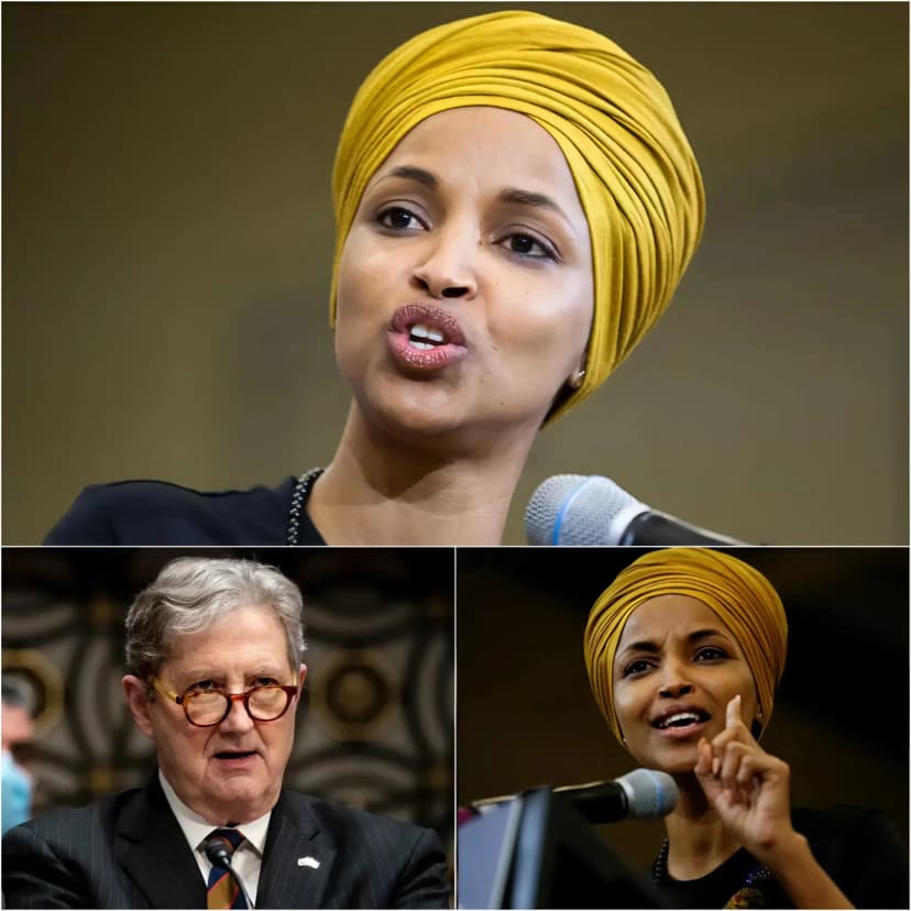 Something just exploded inside the U.S. Senate — and no one expected it. In a shocking turn of events, Senator John Kennedy unleashed a storm of words, exposing covert conspiracies, revealing buried truths, and shattering the facade of the Washington elite. The chamber froze. Every word he spoke was like thunder. Whispers turned into gasps as the mask fell — and what was revealed left everyone speechless. He revealed a truth about Ilhan Omarn that left everyone in disbelief…Details of the truth below👇