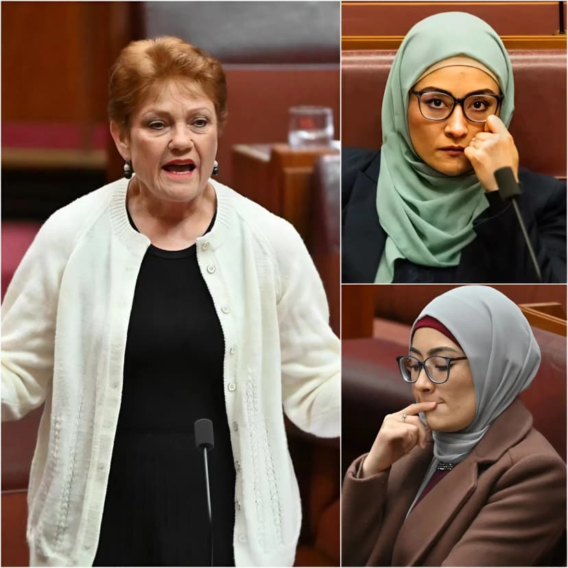 💥 “No one is above the Constitution!” – Pauline Hanson heated up the Senate by directly confronting Senator Fatima Payman on the issue of citizenship under Article 44. In a tense Senate session, the One Nation leader demanded “absolute transparency,” alleging a “protective network” shielding Payman from legal scrutiny. Hanson declared firmly that all senators must adhere to the same standards, without bias or cover-up. The Australian Greens reacted fiercely, accusing her of “witch hunt” and politically motivated attacks. The Senate quickly descended into chaos, with shouts and accusations escalating as the double standards issue reached its peak. This confrontation is shaking the political landscape, deepening rifts between parties and placing Payman’s political future in the vortex of controversy.