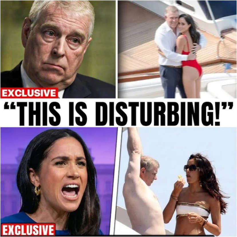 “MEGHAN IN DESPAIR!” — SHOCK GRILLING AND OLD TIES RESURFACE It’s the headline that’s sending shockwaves through royal circles. Meghan Markle is reportedly under intense pressure after what insiders describe as an “unexpected grilling” by the Los Angeles Police Department — just as explosive claims about alleged past Soho connections involving Prince Andrew surfaced live on air. Sources insist the situation has left the Duchess “deeply shaken.” “She did not see this coming,” one insider revealed. “To have old associations dragged back into the spotlight — and discussed so publicly — has rattled everyone around her.”