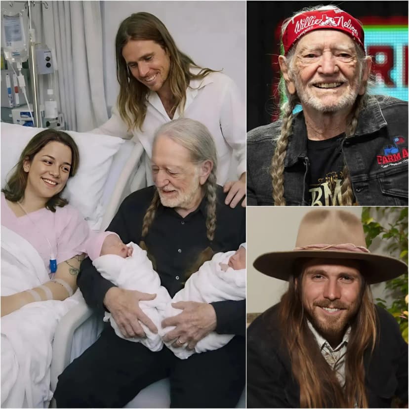 🚨 BIG NEWS: Willie Nelson and his son Lukas Nelson have just announced amazing news — the birth of twin babies! And it’s those twins’ names that are getting fans excited all over the internet.