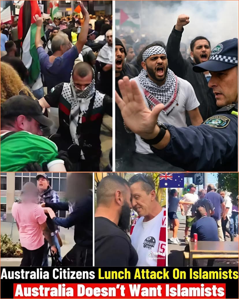(VIDEO) UPDATED 2 MINUTES AGO: Australia on the brink as citizens unite against extremism as protests escalate tensions nationwide! 🔥 Thousands of ordinary Australians took to the streets waving Australian flags, chanting “Enough is enough!” and forming human chains to resist rising extremism tearing communities apart! 💥