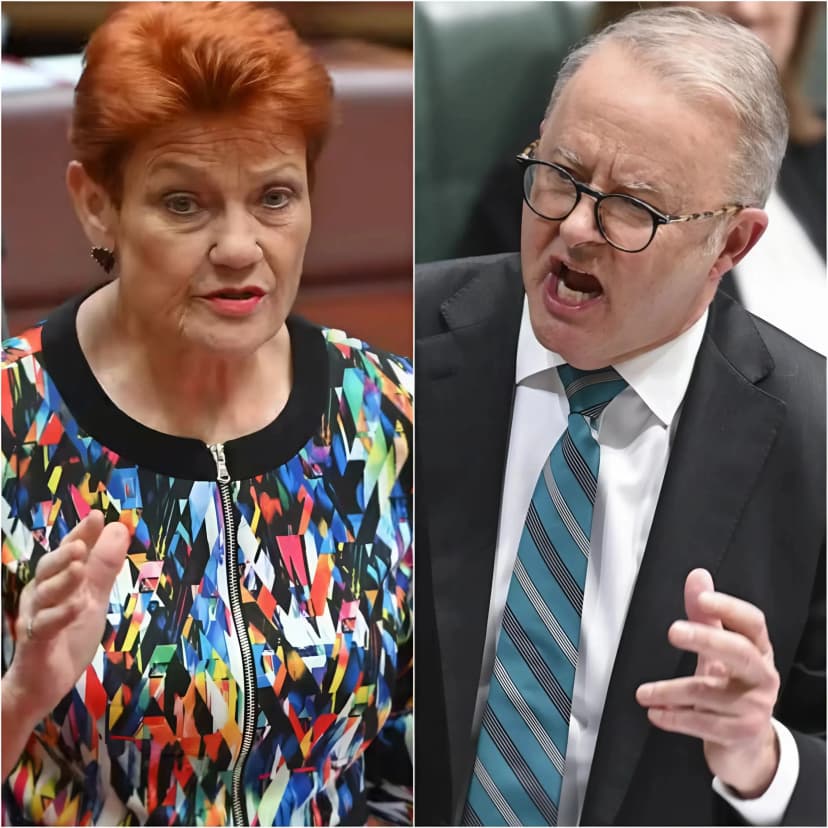 📢 BREAKING NEWS: The Senate chamber erupted in anger today after Pauline Hanson reiterated a controversial remark about Muslim Australians, sparking a political storm and provoking an immediate backlash from lawmakers across all parties. Anthony Albanese condemned the language as detrimental to social cohesion, while independent MPs called for stricter parliamentary conduct standards. For her part, Hanson defended her remarks as freedom of speech, asserting she was raising what she described as legitimate concerns about identity and national security. This confrontation underscores the depth to which issues of immigration, religion, and multiculturalism continue to divide Australia’s political landscape – and shows the far-reaching consequences of this debate. Full story in the comments below 👇👇👇