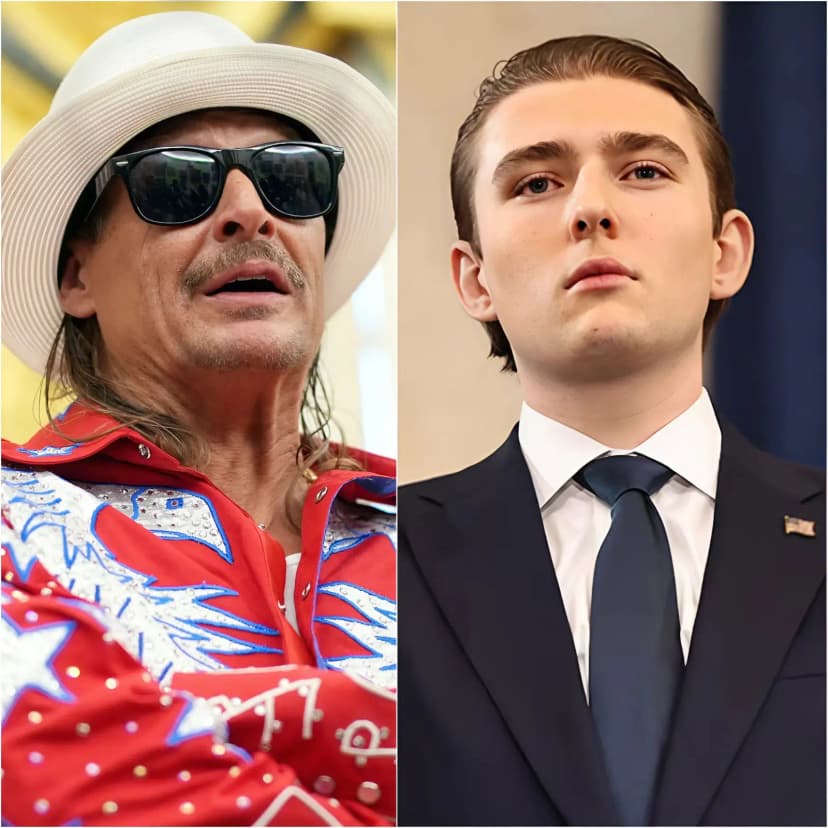 “GAME OVER.” — BARRON TRUMP’S WORDS JUST ENDED A DECADE OF MEDIA WARFARE IN 4 MINUTES AND 1 FOLDER 📺🧨 The White House briefing began like any other… until Barron Trump walked in. Towering. Wordless. Holding one white folder. His voice didn’t rise — but the message did: “I’ve watched you lie about my family my entire life.” He listed headlines, receipts, media failures — then dropped the line now heard around the world: “We’re done playing.” What happened next made history — and turned the media’s favorite game upside down. Full moment in the comments 👇