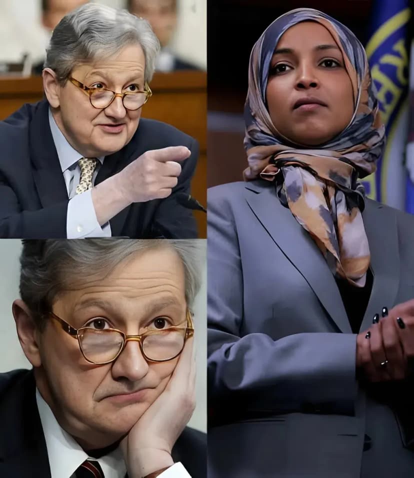 🔥 Senator Kennedy ERUPTS Over Ilhan Omar’s Alleged $1 Billion Minnesota Fraud — “People Need to Go to F.A.I.L for This!” Kennedy slammed the audit folder so hard the microphones shook. He locked eyes with Omar and demanded answers about the missing billion — money he said “didn’t just evaporate but was moved, purposely.” Omar shifted, visibly rattled as Kennedy grew louder. “If this happened anywhere else,” he shouted, “half this room would be in handcuffs already!” Details in the comments 👇👇👇