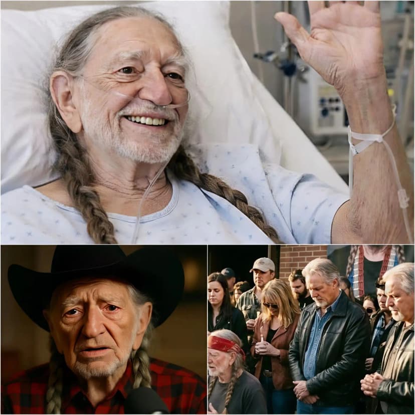 🙏 The news millions have been praying for has finally come: Willie Nelson is stable. But it isn’t the medical update that’s breaking hearts tonight. It’s what’s happening quietly inside his room right now — away from headlines and monitors. No cameras. No statements. Just the kind of moments that don’t make charts… and matter more than anything else.