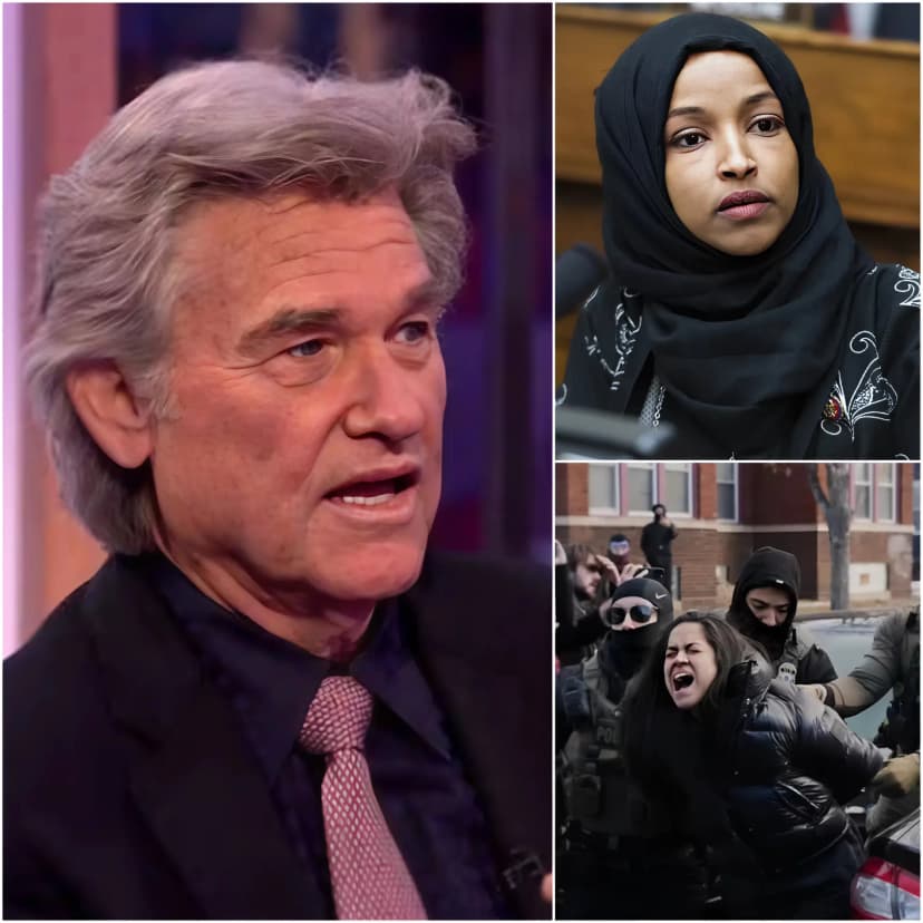Kurt Russell ERUPTS Over Ilhan Omar’s Alleged $1 Billion Minnesota Fraud — “People Need to Go to Jail for This!”