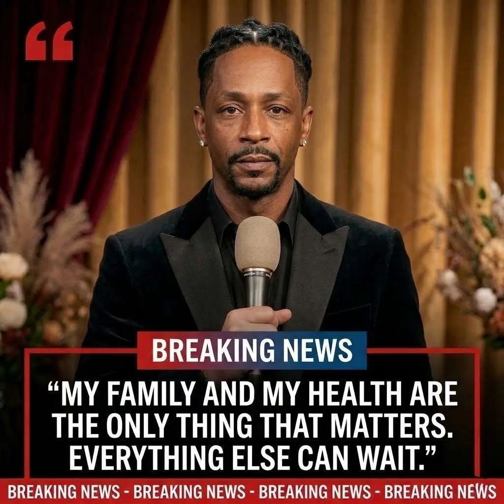 SAD NEWS: Global comedy icon Katt Williams has unexpectedly announced that he will be stepping away from all current projects to focus entirely on his health and ongoing well-being — a deeply personal decision that has left fans emotional as they send support and strength during this reflective chapter of his journey. – Copy