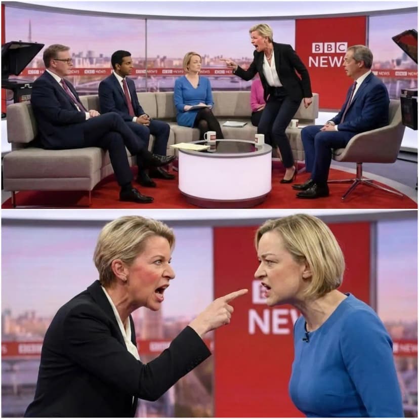 The second Laura Kuenssberg shouted, “GET HER OFF MY STAGE!” — it was already too late.