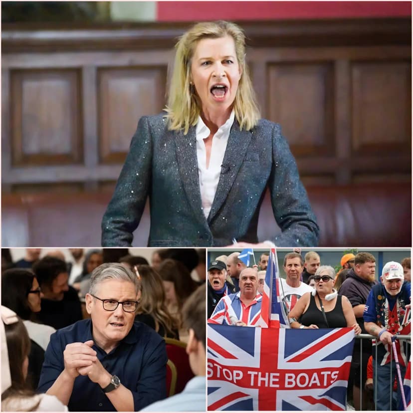 🚨😱 “SILENCE — WHAT ARE YOU DOING TO ENGLAND?!” — Katie Hopkins publicly confronts Prime Minister Keir Starmer over controversial government policies