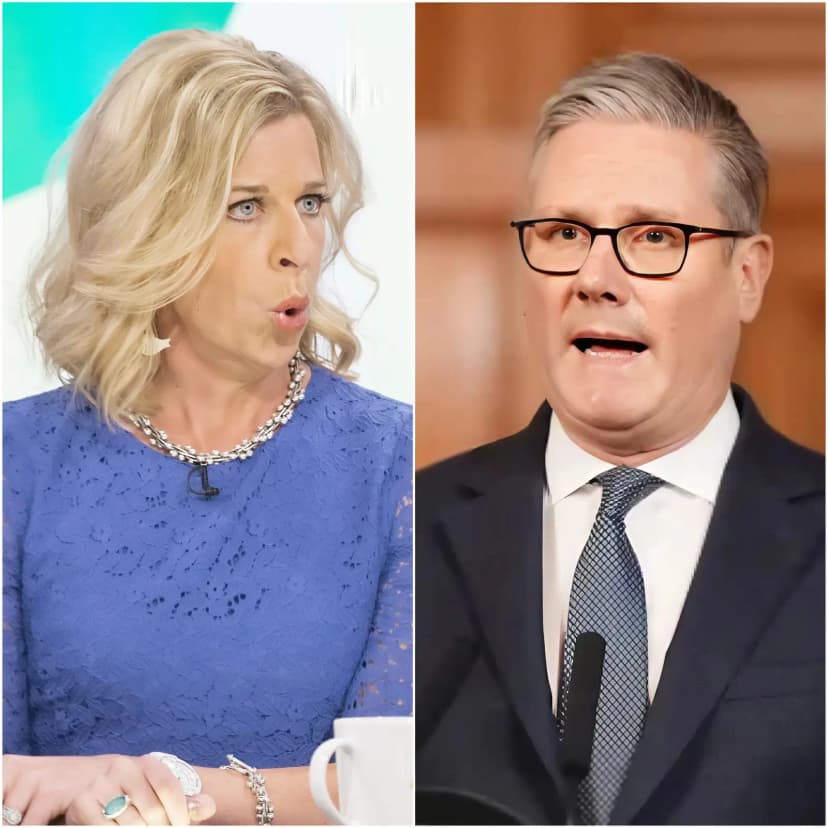 “SHE NEEDS TO BE SILENCED”: Keir Starmer’s explosive post backfires spectacularly as Katie Hopkins reads every word aloud on national television – the jaw-dropping showdown that left the nation stunned…