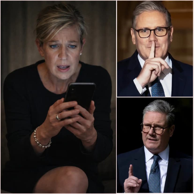 🚨 “I JUST RECEIVED A MESSAGE AT 1:44 AM…” — Katie Hopkins Goes Live at 3 A.M., Reading Alarming Warning Allegedly Linked to Senior Political Figure