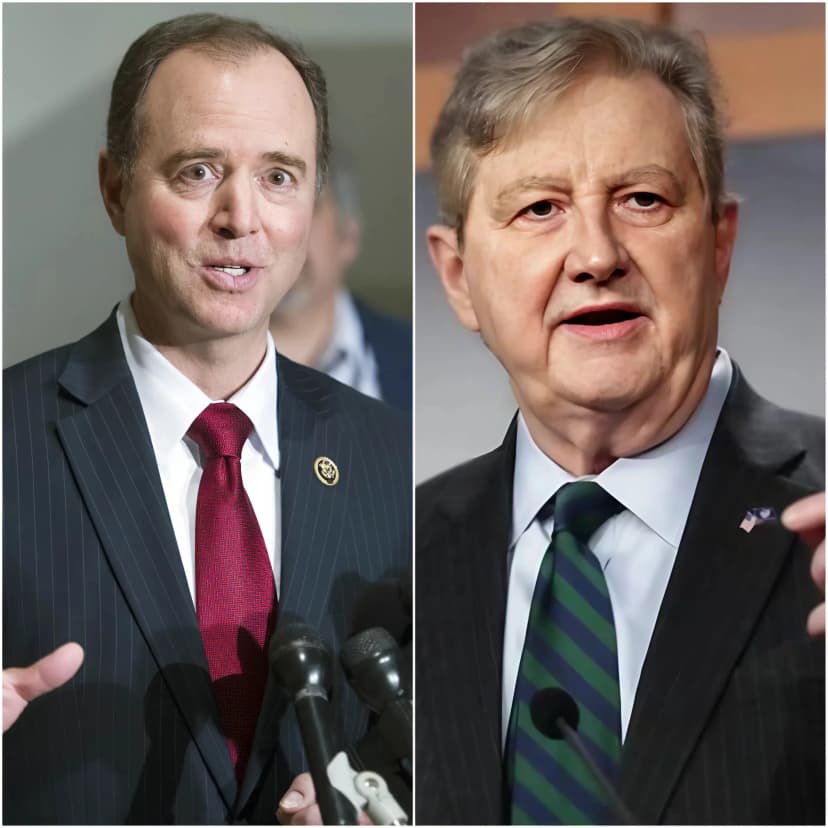 Adam Schiff’s Bold Move to Outsmart Senator John Kennedy Backfires, Leaving Everyone Speechless!