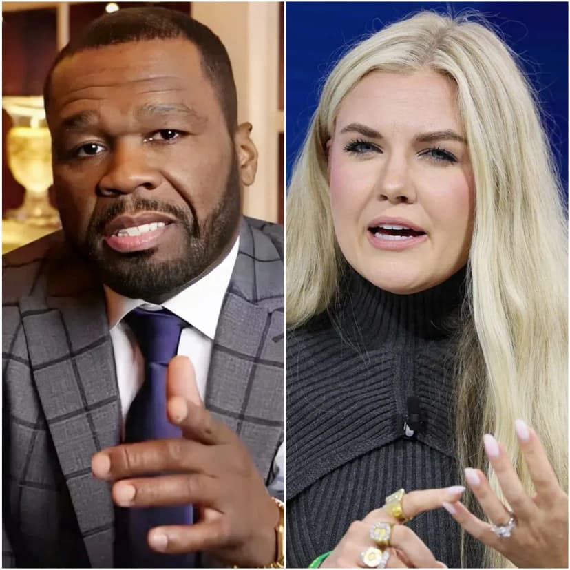 Erika Kirk Insults 50 Cent: “Sit down, you 50-year-old rapper” — But His Response Shocked the Entire Nation