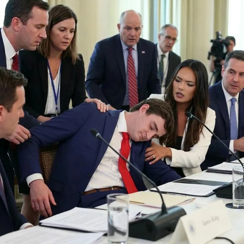 30 MINUTES AGO: Panic gripped the room at a charity event in the U.S. when independent journalist and prominent influencer Nick Shirley