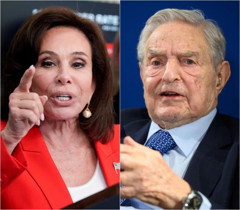 BREAKING NEWS: “Jeanine Pirro’s legal attack against Soros: Freezing global assets and reclassifying fundraising for protests as organized crime”