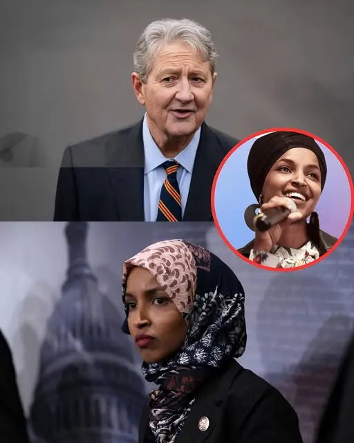 🔥 “I’m tired of people constantly humiliating America!” – Senator John Kennedy lashes out at Ilhan Omar in a fiery Washington debate, igniting a fierce political and social media storm over patriotism, free speech, and crossed lines. Tensions soar as the controversy rages on.