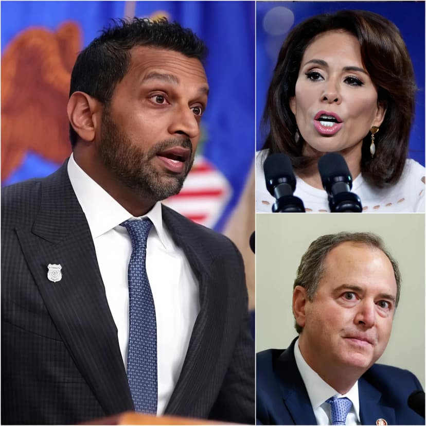 🔥 “You won’t believe what happened in the Senate today!” – Adam Schiff faces a stunning showdown as Kash Patel unveils 103 pieces of evidence dismantling the accusations. Then Jeanine Pirro delivers a shocking 104th document—leaving Schiff speechless and Washington buzzing about the explosive hearing.