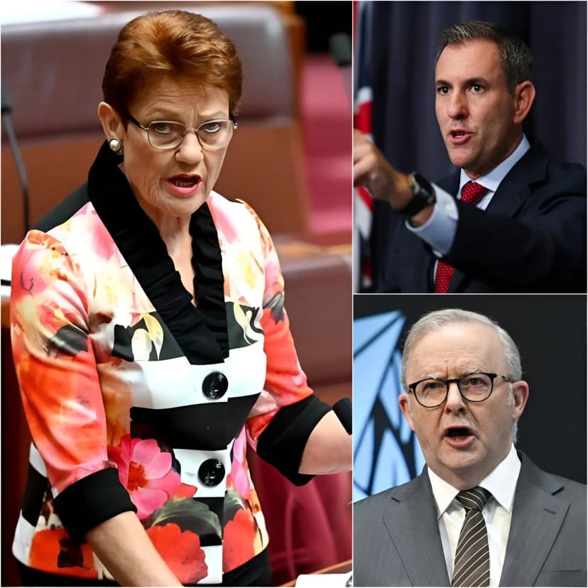 3 MINUTES AGO: “A BUNCH OF FAKES, LIVE FOR THE PEOPLE!” — The One Nation Party called on the government to reduce excise taxes on fuel and oil. One day later, the Finance Minister announced he would NOT reduce taxes in any way. Immediately, Pauline Hanson, the party leader, uttered three words…