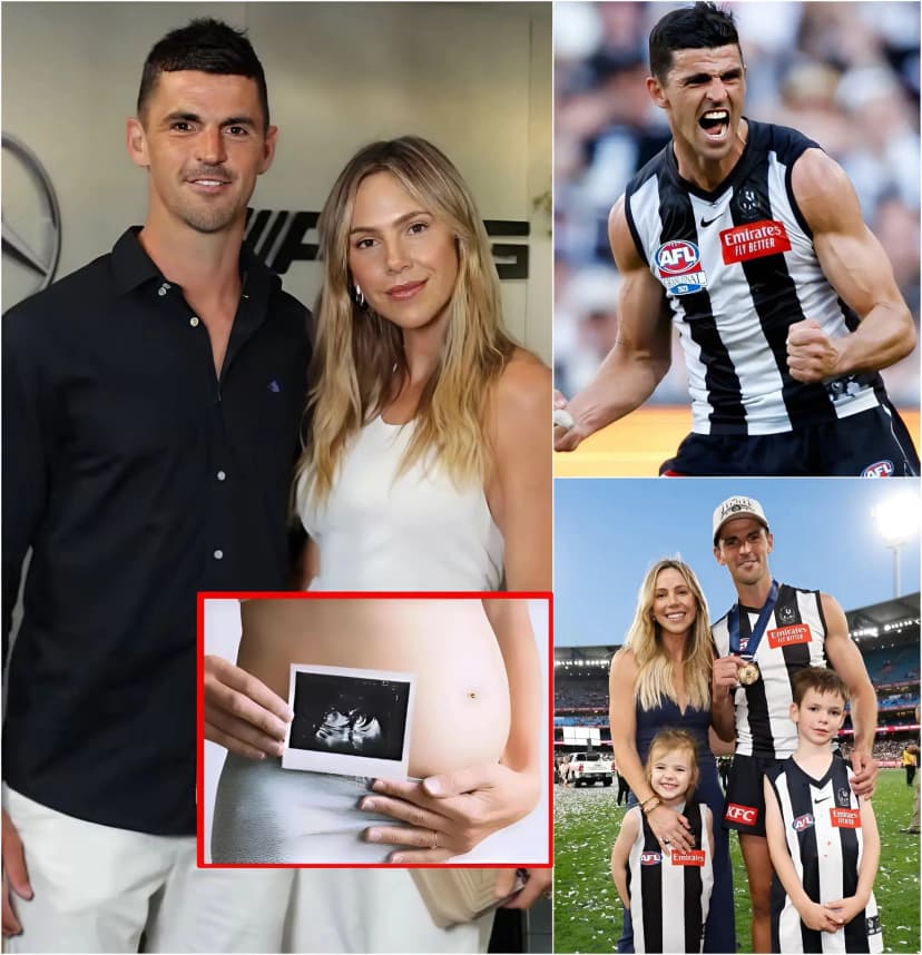 💖 “WE’RE GOING TO HAVE ANOTHER BABY!” Just days after his emotional comeback victory against Carlton, Scott Pendlebury surprised the world with unexpected news — he and Alex Pendlebury are expecting their third child.