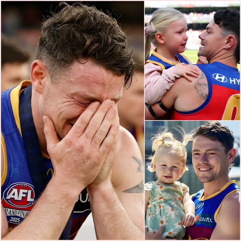 💔 “DAD, I MISS YOU SO MUCH…” The entire Australian sports community fell silent at the heartbreaking moment when Lachie Neale’s daughter choked back tears, longing only to be by her father’s side.