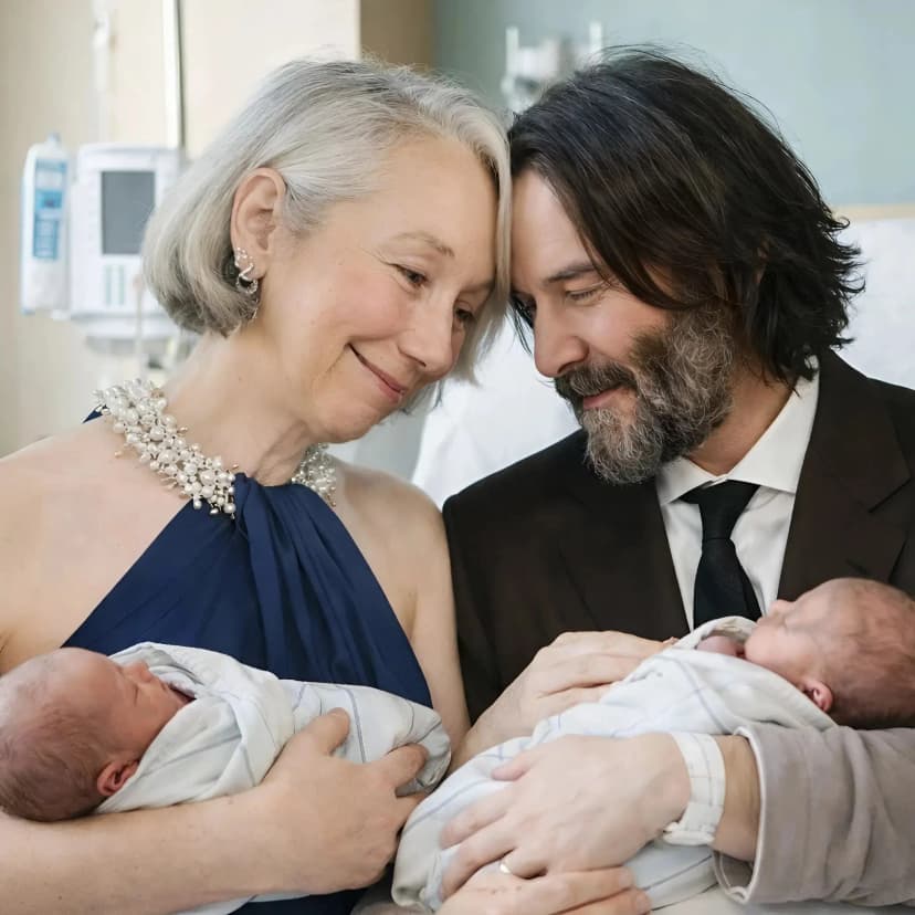 🚨 BREAKING NEWS: Keanu Reeves’ family drops a “double bombshell” — his girlfriend Alexandra Grant welcomes twin babies, and their names are taking the internet by storm.