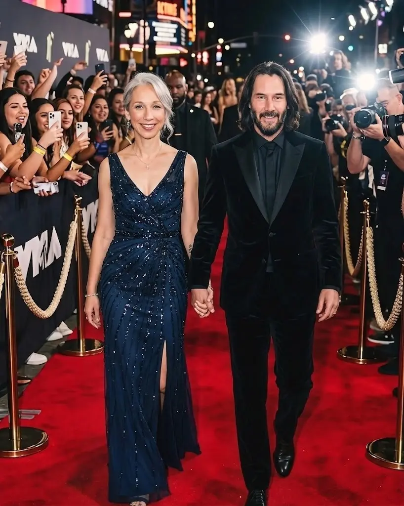 Keanu Reeves and His Girlfriend Leave Their Mark on the Galveston Shoreline 🌊✨