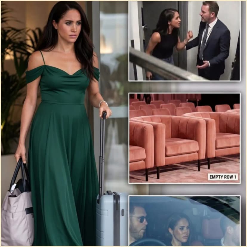 🔥 SHOCKING EXPOSE: Meghan Markle has just sent shockwaves through the media after abandoning rows of empty seats at her $3,000 retreat, only to let a terrifying backstage fury explode behind the scenes. While the world saw a “victim,” the way she chose to humiliate the organizers in private reveals a chilling truth that no one saw coming… 👇