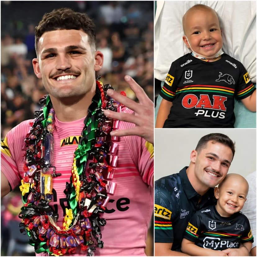 GOOD NEWS 💖 An 8-year-old boy battling a malignant brain tumor shared his final wish: to speak with his hero, Nathan Cleary.