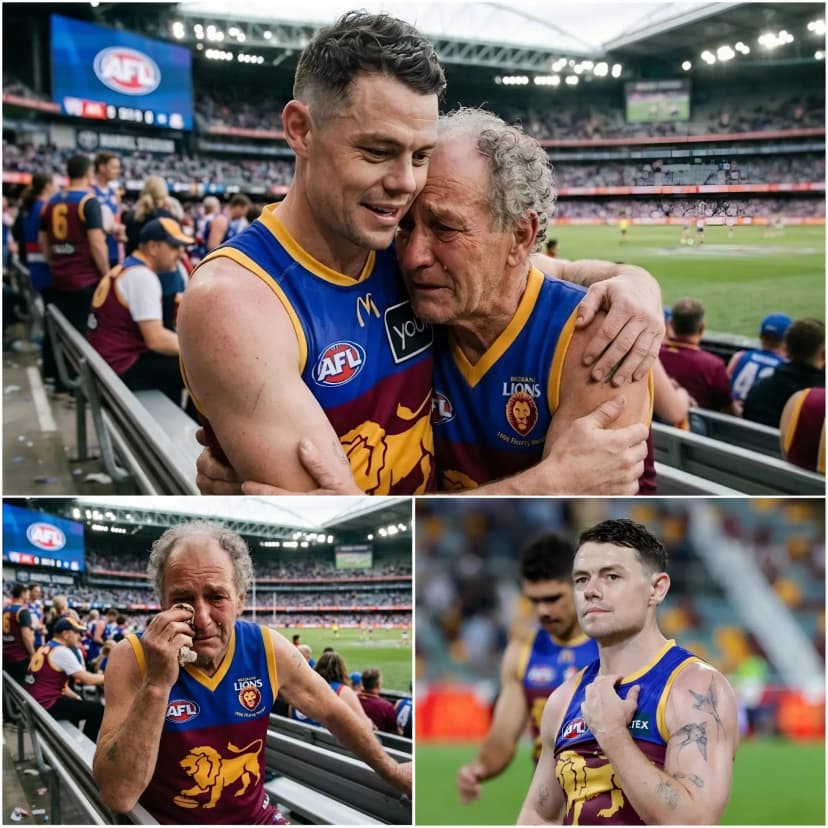 ❤️ SURPRISING ACT OF KINDNESS FROM AFL STAR: Lachie Neale Comforts Elderly Fan Ridiculed for Backing Brisbane Lions – Emotional Moment Moves Millions and Sparks Outrage!