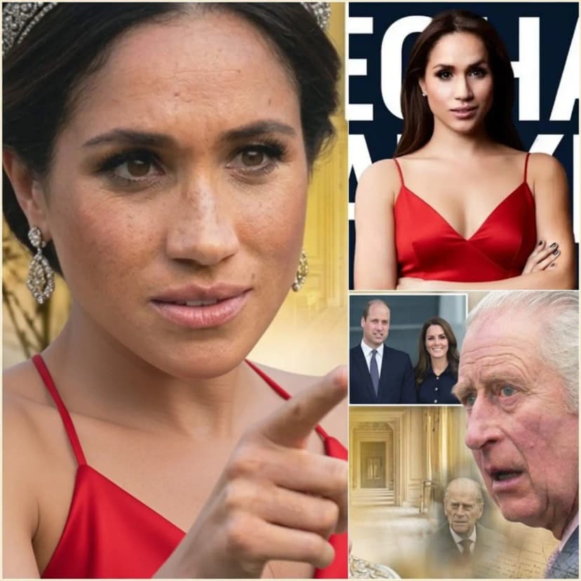 🔴 OFFICIAL WAR DECLARED: Meghan Markle has just delivered a “knockout blow” by sending an ultimatum forcing King Charles to strip William and Kate of their special status, or a “black dossier” holding terrifying secrets capable of burning down the entire monarchy will be released instantly.