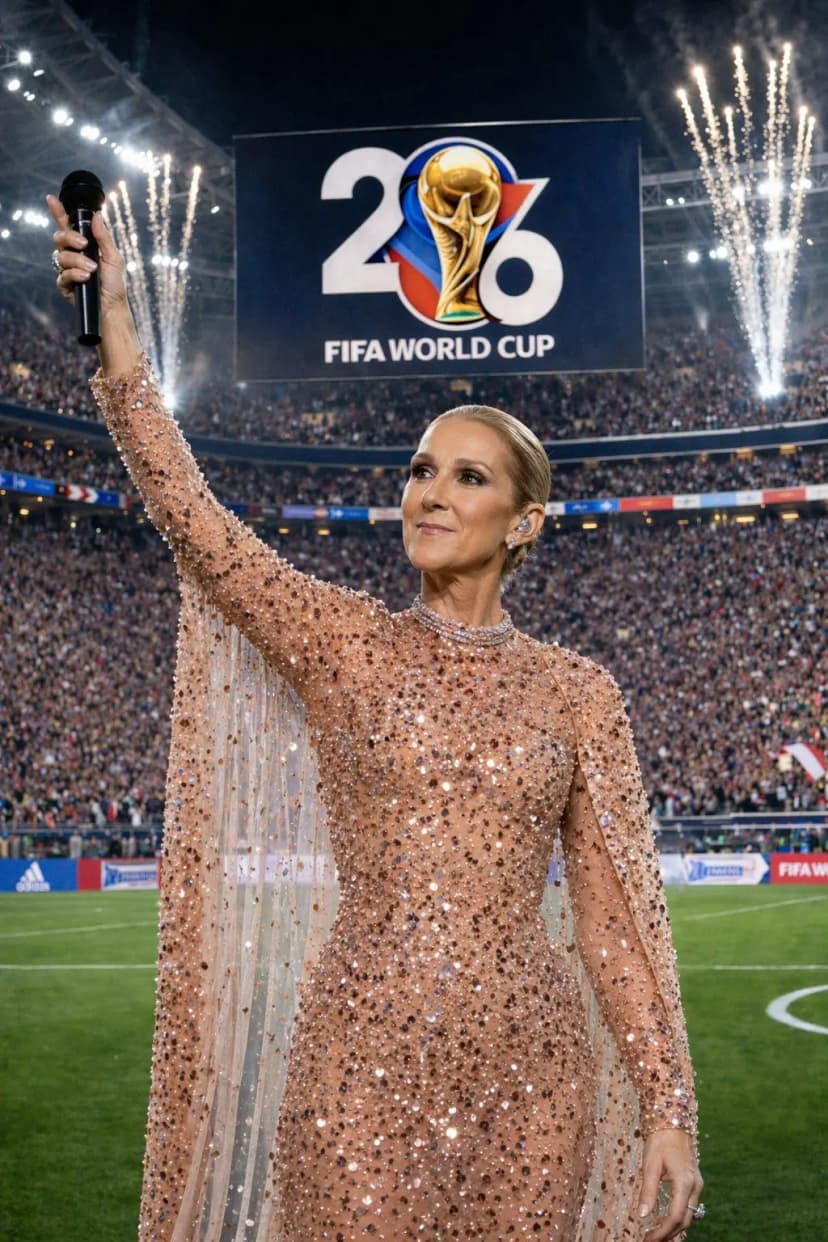 🚨 OFFICIAL: History in the Making — Céline Dion Set to Take Over the 2026 World Cup Opening Stage! Céline Dion will replace Bad Bunny as the opening performer at the 2026 World Cup.