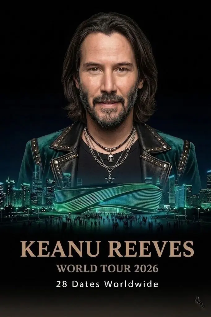 ✨ Keanu Reeves JUST SENT THE INTERNET INTO ORBIT ✨ Hold your breath — Keanu Reeves has officially announced his 2026 World Tour, and the emotional shockwave is exploding across the globe like a wildfire with rocket fuel.