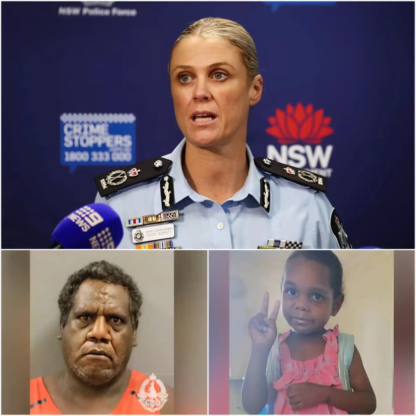 🚨 BREAKING NEWS – 15 MINUTES AGO: “WE HAVE FOUND TRACES OF THE PERPETRATOR” — Krissy Barrett, Commissioner of the Australian Federal Police, has shocked the nation by announcing a major breakthrough in the investigation into the abduction of 5-year-old Sharon Granites.