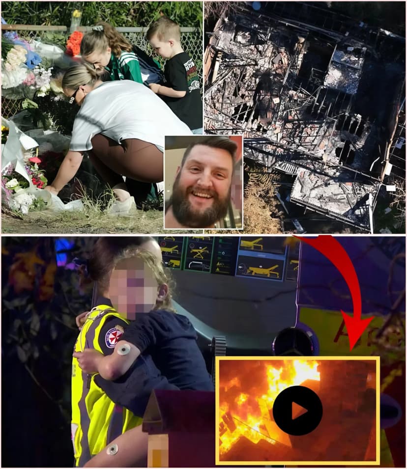 INSTANTLY IN AUSTRALIA: BLUE MOUNTAINS FIRE REPORT 🚨 Surveillance cameras from a nearby building in Bowen Mountain reportedly captured a flash of light inside the house at 1:58 a.m. — three minutes before the emergency alarm went off… but the official report still states the fire started at 2:03 a.m. The full sequence of events has been leaked and revealed 👇🔥
