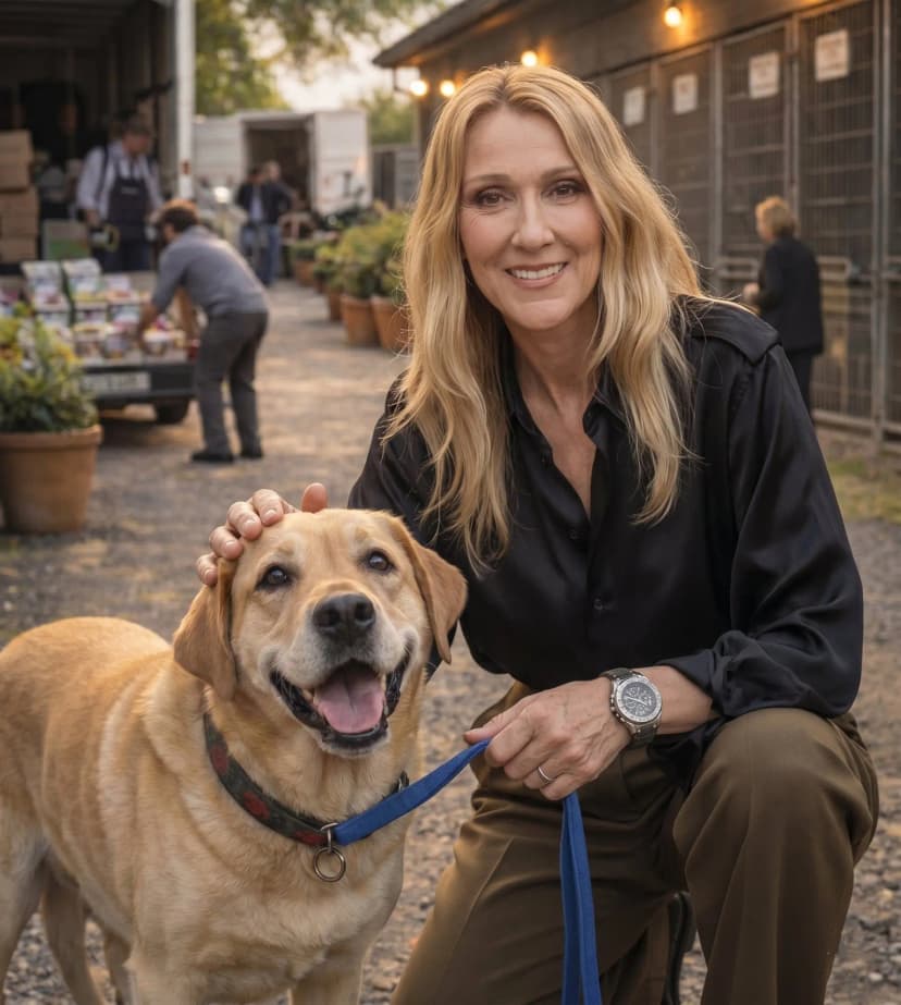 Céline Dion quietly walked into a small New York rescue shelter on the brink of closing — with just 48 hours left before all the dogs inside would be put down. The bills were overdue. The owner had nearly lost hope. But then Céline Dion — the legendary icon known for her profound empathy and powerful yet gentle presence — stepped inside without announcement or attention.