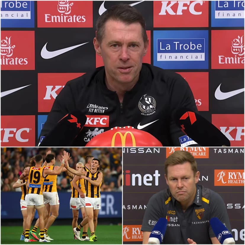 15 MINUTES AGO 🚨 “WE WILL NOT STAY SILENT” — Collingwood Magpies head coach Craig McRae has officially lodged a complaint over the dramatic draw against Hawthorn Hawks. He accused the umpires of making a series of serious errors, especially in crucial “holding the ball” decisions by Hawthorn players that robbed the Pies of a deserved victory.