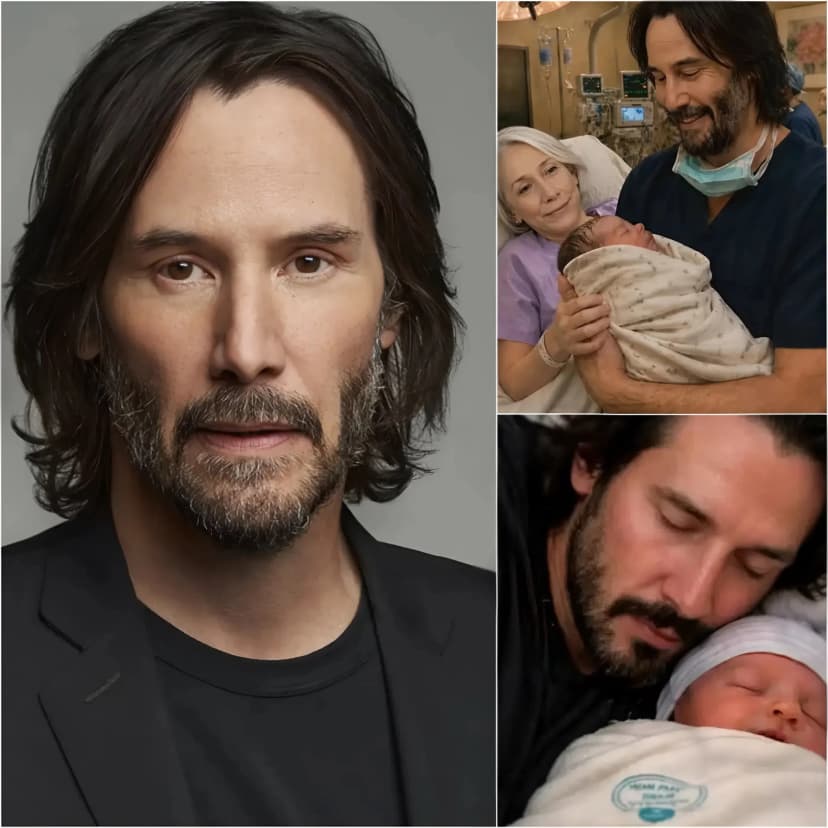 “Welcome to the World, Little Star!” — Keanu Reeves Welcomes His New Baby, as Alexandra Grant’s Surprise Gift Brings Him to Tears 💝