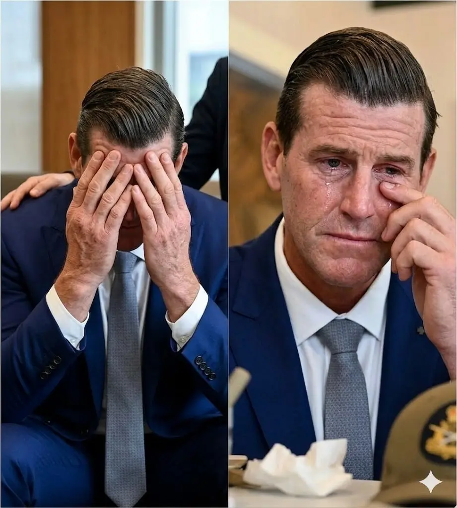 JUST 15 MINUTES AGO 💔 In Melbourne, Australia, former elite soldier Ben Roberts-Smith, during the farewell ceremony, officially confirmed previously undisclosed details about Sharon’s case.
