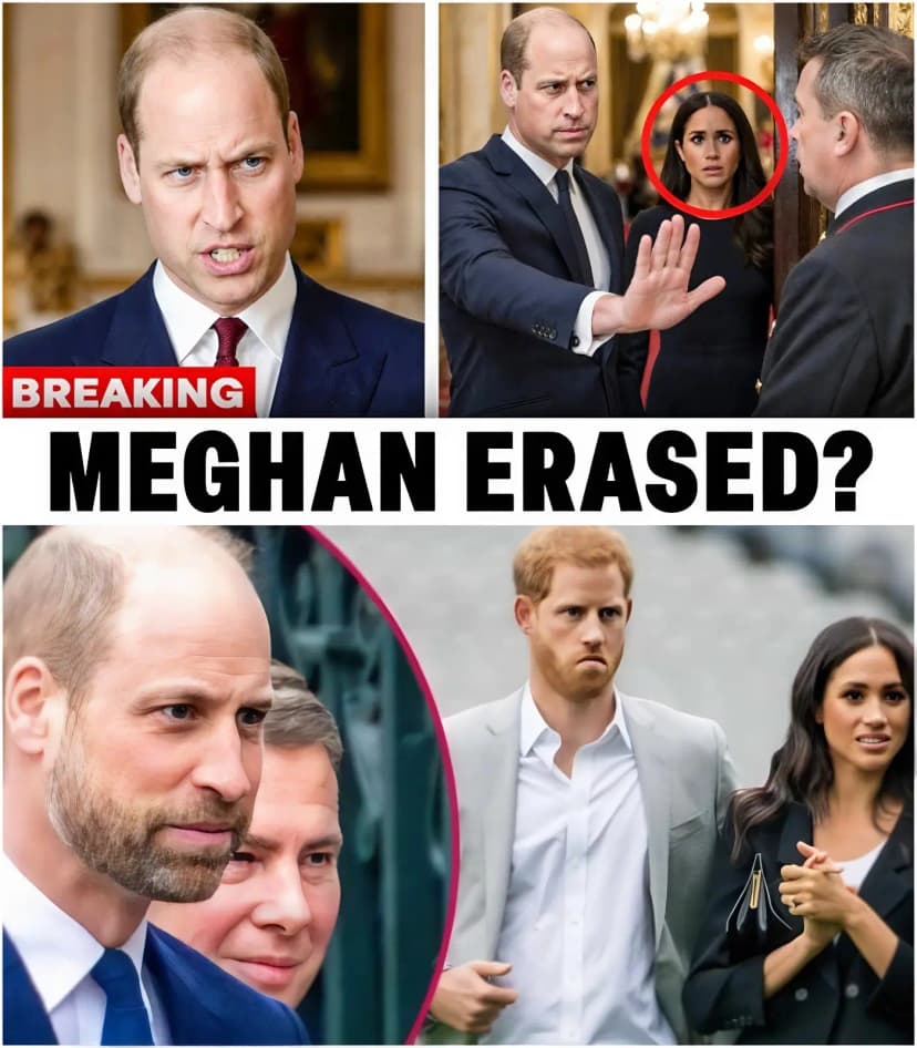 Prince William has reportedly made a sharp, unilateral move to strike Meghan Markle’s name from the official guest list for a major upcoming royal event.