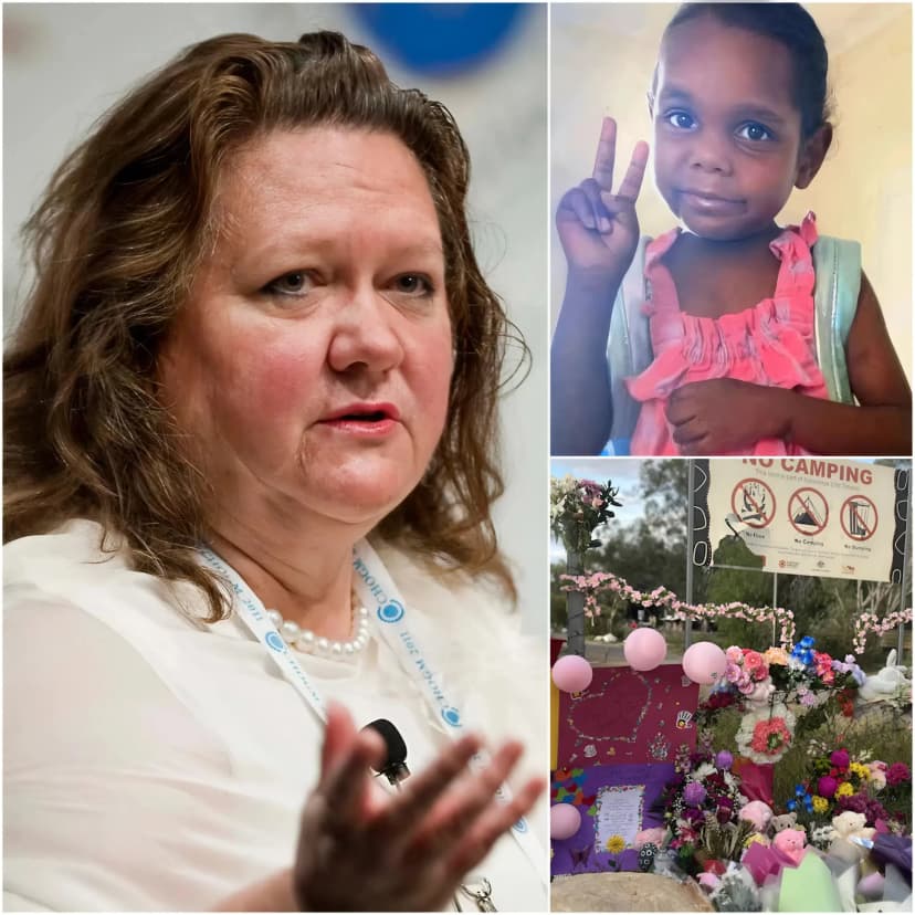 “Sleep well, little angel…” — Gina Rinehart, the richest woman in Australia, could not hold back her tears as she delivered a statement filled with both deep sorrow and unwavering resolve.