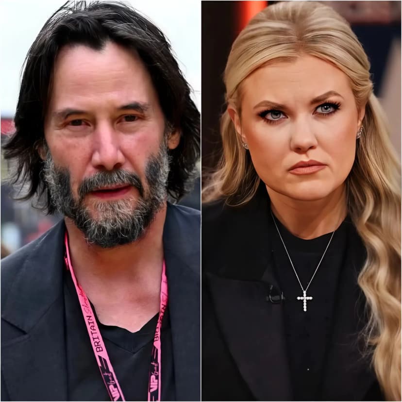 HOT NEWS: Erika Kirk Insults Actor Keanu Reeves: “Sit down, you 59-year-old actor” — But His Response Shocked the Entire Nation Erika Kirk delivered the sarcastic remark with a cold, defiant stare that silenced the entire auditorium.
