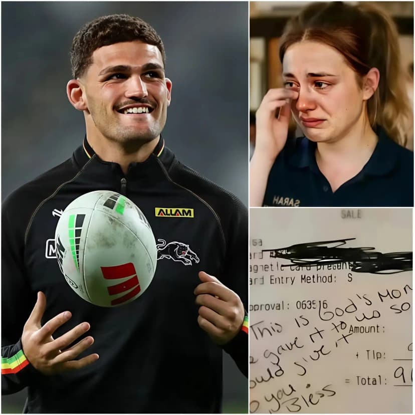🚨 Sera, a 22-year-old waitress at a small family diner in Sydney, had no idea that the calm, polite man she was serving was actually Nathan Cleary