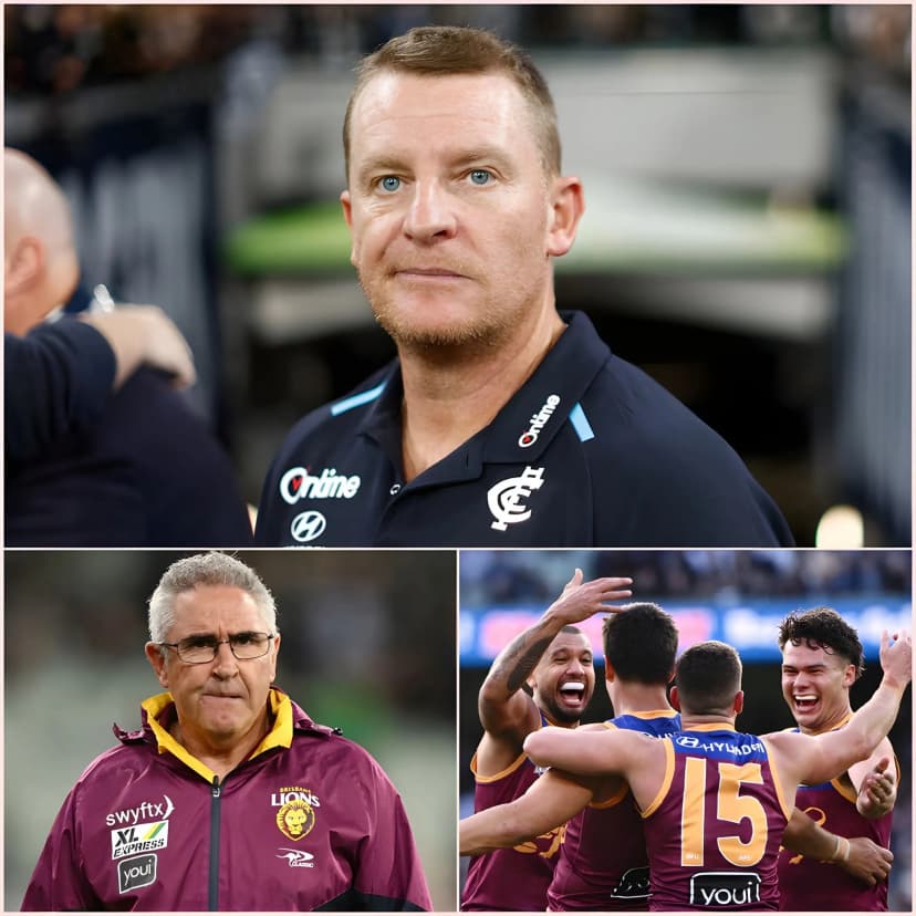 🚨 “THEY ARE NOT ON THE SAME LEVEL AS US!” Coach Michael Voss caused a stir when he unexpectedly made a provocative statement right before the matchup between the Brisbane Lions and Carlton. He frankly stated that Brisbane’s previous victories were not due to their own strength, but rather to luck and biased refereeing.
