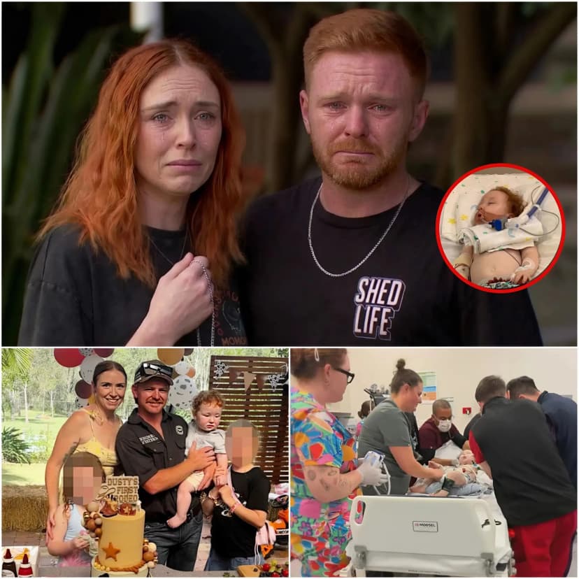 “I DIDN’T EXPECT SOMETHING LIKE THIS TO HAPPEN TO MY SON…” Katie Robinson, a professional baker, and her husband could not hold back their tears as they spoke about their son’s current health condition and the terrifying moment that nearly caused their family’s life to collapse in just a few short minutes.