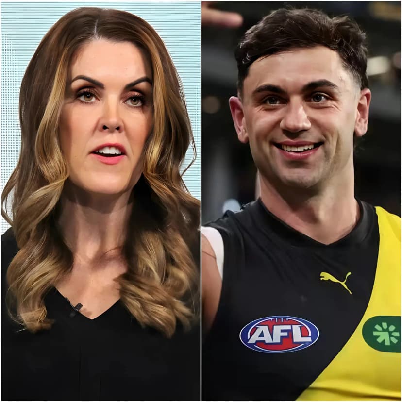 “HE’S ONLY A FOOTY PLAYER.” 🔴 That was the remark from Peta Credlin — seconds before Richmond Tigers midfielder Tim Taranto
