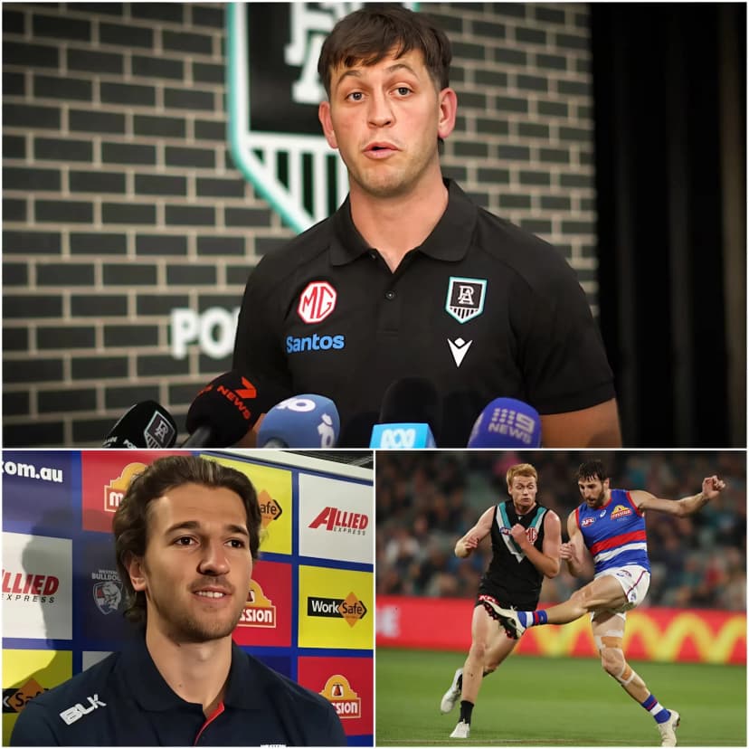 🚨 “WE WERE CHEATED OUT OF A VICTORY!” Port Adelaide star Zak Butters erupted in anger after the bitter defeat against the Western Bulldogs, openly accusing the umpires of blatantly favoring the Bulldogs by ignoring several obvious infringements while penalizing Port Adelaide in incomprehensible situations.