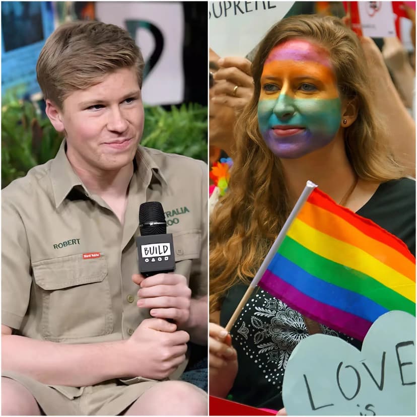 🚨 15 MINUTES AGO: Robert Irwin officially announces he will NOT wear the L.G.B.T rainbow symbol to promote himself in Australia! Under public pressure, Robert Irwin has spoken out to explain his controversial decision: “I have to focus on what’s truly important – contributing my talent – ​​and absolutely not on political or social movements!” This caused a nationwide uproar in Australia.