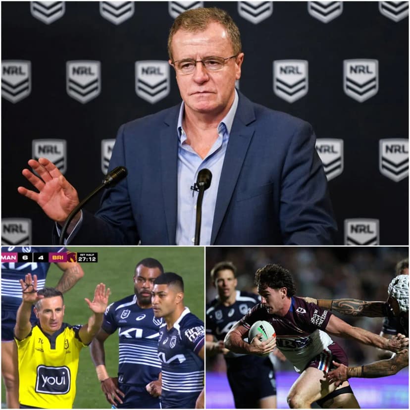 “WE WERE ROBBED — AND NOW THEY’RE ADMITTING IT!” 🔴 National Rugby League boss Graham Annesley issues a dramatic
