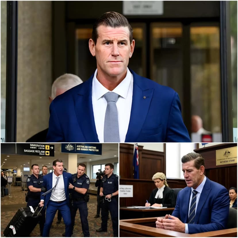 JUST IN 🚨 “I WAS SET UP!” — Ben Roberts-Smith broke down in tears inside the courtroom after being arrested at the airport over shocking allegations linked to the deaths of five defenseless people in an area reportedly completely free of war.